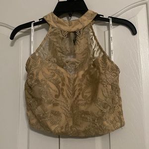 2 piece formal dress